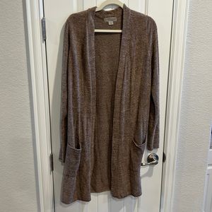 EUC Barefoot Dreams CozyChic Lite Long Cardigan
